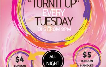 Turn it up Tuesday